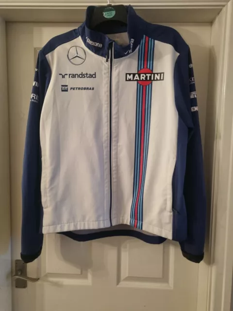 Williams Martini Racing F1 jacket Designed By HACKETT London  Large Mens Mint.