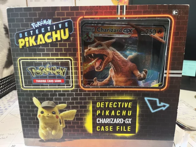 Pokemon TCG Detective Pikachu: Charizard GX Case File Geniune Factory Sealed Box