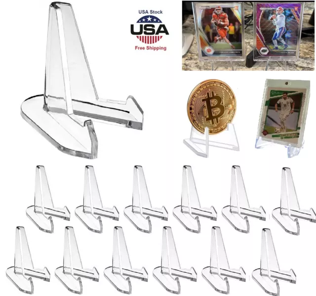 30× Large Size Trading Card Stands Most Durable Display Coins Cards Holder USA