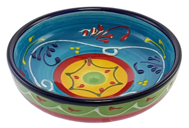 Tapas Bowl Dish 16 cm x 5 cm Traditional Handmade Spanish Ceramic Pottery