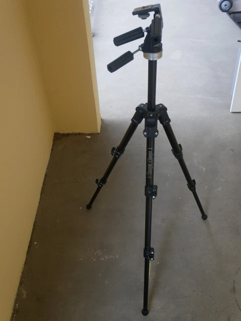 Trépied Appareil Photo Manfrotto 344b + Rotule 141