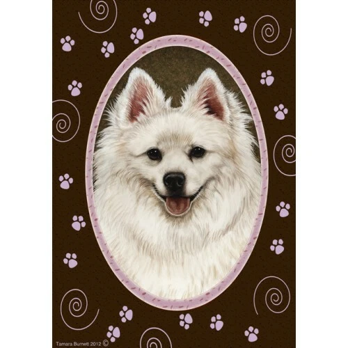 Paws House Flag - American Eskimo 17126