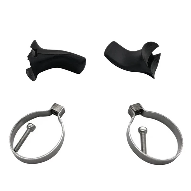 Poignées De Guidon Vélo – Noires, Slip-on – Compatibles VTT/BMX – Occasion