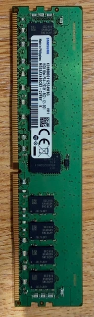 SAMSUNG 16 GB RAM, UDIMM DDR4 2933MHz (2 x 8GB 1Rx8 PC4-2933Y