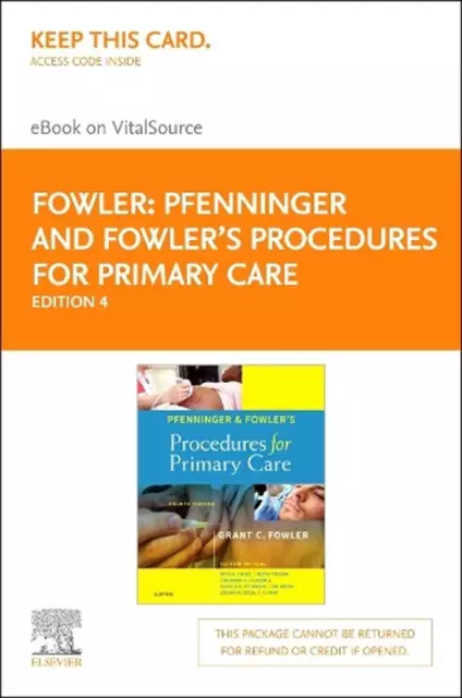 Pfenninger and Fowler's Procedures for Primary Care, Elsevier E-Book on Vitalsou