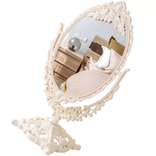 Espejo decorativo de mesa espejo de maquillaje espejo giratorio