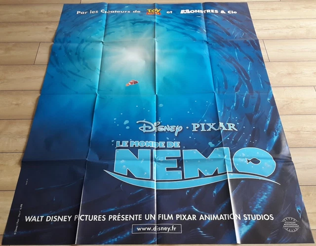 AFFICHE DE CINEMA Le Monde De Nemo 120X160 EUR 20,00 - PicClick FR
