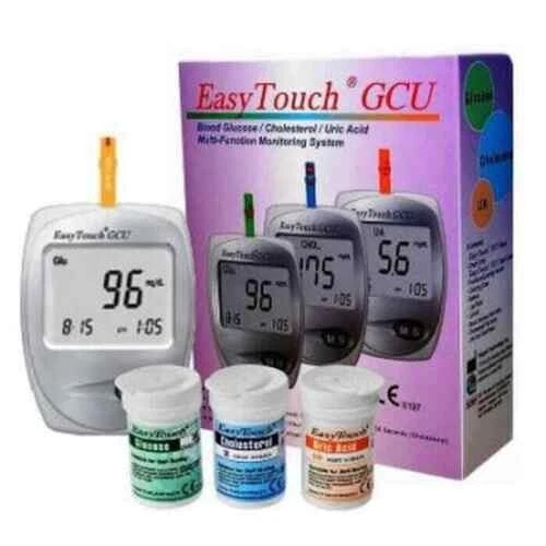 Easy Touch Gcu 3 In 1 For Checking Blood Sugar, Cholesterol And Uric Acid