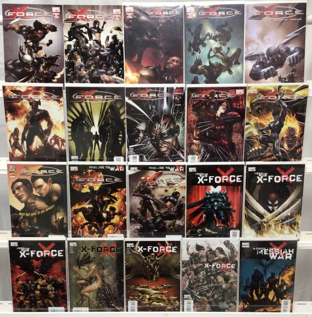 Marvel Comics X-Force Run Lot 1-20 Plus One-Shot Missing #17 VF 2008