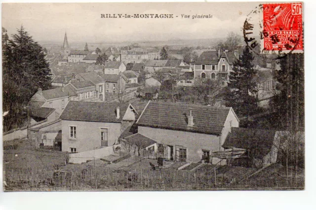 RILLY LA MONTAGNE - Marne - CPA 51 - vue generale