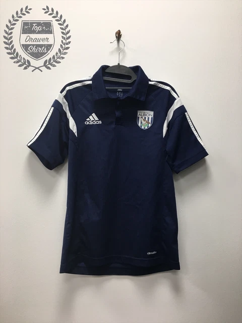 WBA West Bromwich Albion training football polo shirt Men's Size Small
