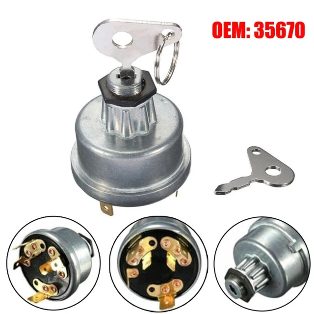 UNIVERSAL IGNITION SWITCH For Massey Ferguson With 2 Key Tractor