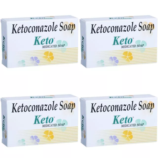 4X Savon antifongique Keto 50gm - Traiter les infections fongiques de la...