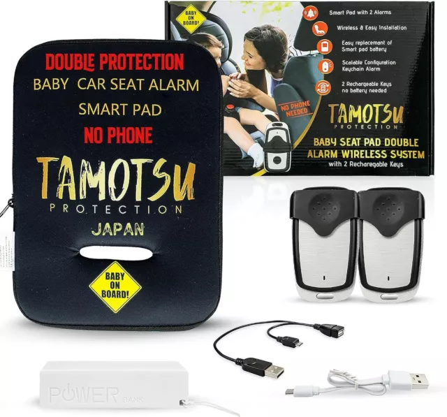 Tamotsu Babysitz Wireless Auto Alarmanlage Bluetooth & Warngerät Brandneu