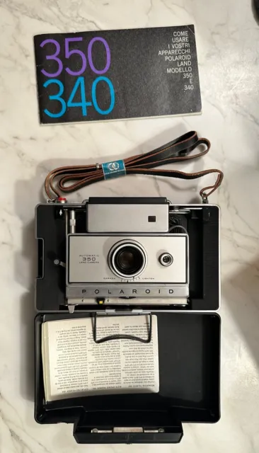 Polaroid Automatic Land Camera Mo del 350 Brand New Robert  Mapplethorpe 1970