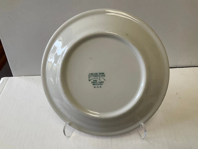 CMStP&P Milwaukee Road Railroad Dining Car China The Traveler 6 1/4" Plate 3