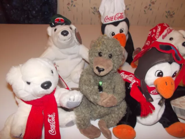 nine collectible coca cola animals 3