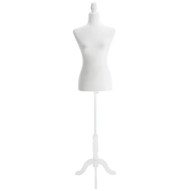 Female Dress Form Mannequin Body Torso Clothing Display Rack w/Tripod Base Stand
