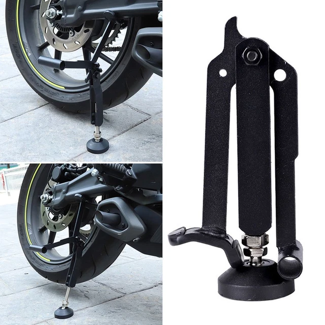 Portable Bicane de scooter Support de roue de moto Moto Stand Support latéral