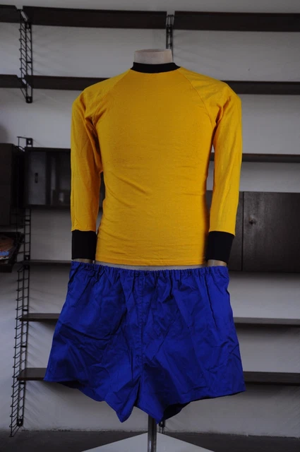 VEB Ready-Made GDR Trackies GDR Size 8 Blue 80er Shorts True Vintage 80s Blue