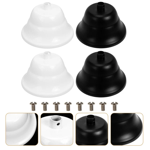 4 Sets Pendant Light Canopy Lamps Metal Lamp Shade Ceiling Lamp Canopy