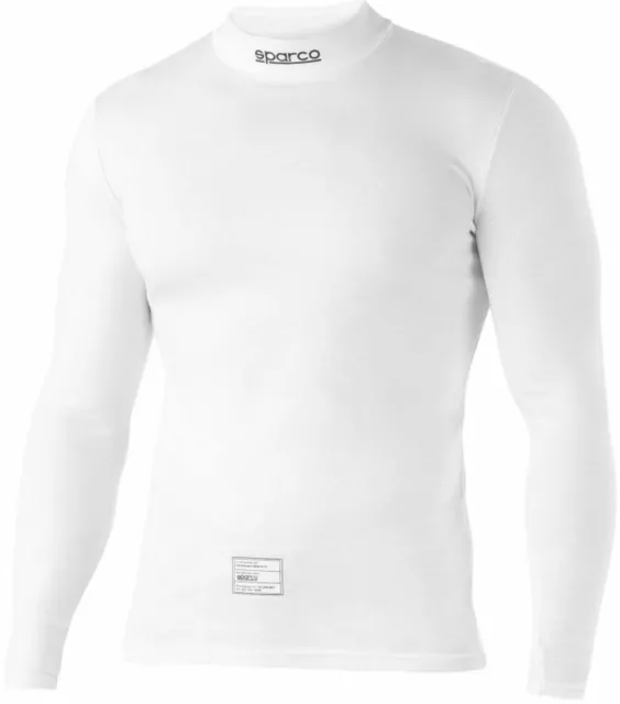 SPARCO RW-4 Underwear Set Top Long Johns Balaclava Socks White FIA 8856-2018 3