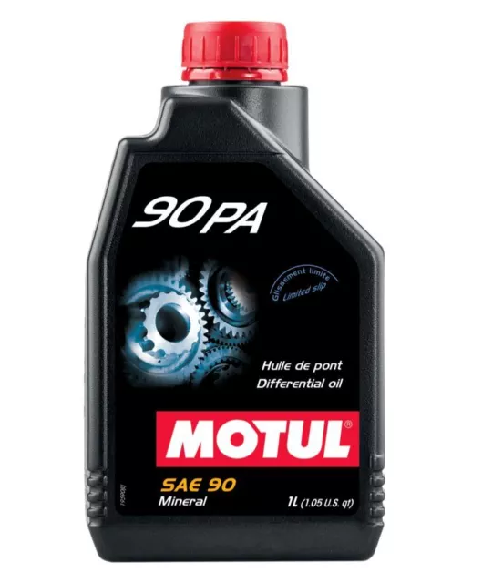 MOTUL 90PA 1LT Huile Hydraulique SAE90 Différentiels Autobloquants Api GL4/GL5