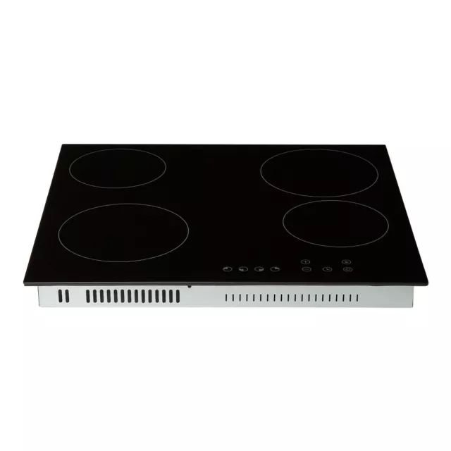 Cookology TCH601 60cm Ceramic Hob in Black, Built-in worktop & Touch Controls 3