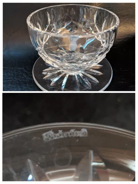 Waterford Crystal Lismore con Base Cuenco Postre Toronja Sorbete 3” Soplado