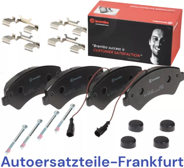 BREMBO Bremsbeläge VORNE CITROEN JUMPER + FIAT DUCATO OPEL MOVANO PEUGEOT BOXER