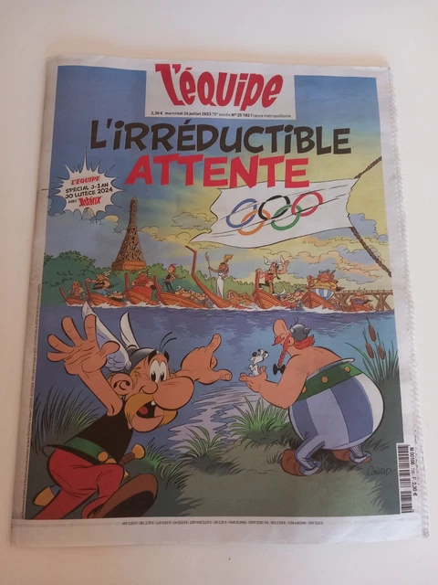 L'Equipe Journal Olympique 2017 – Édition Spéciale Candidature JO Paris