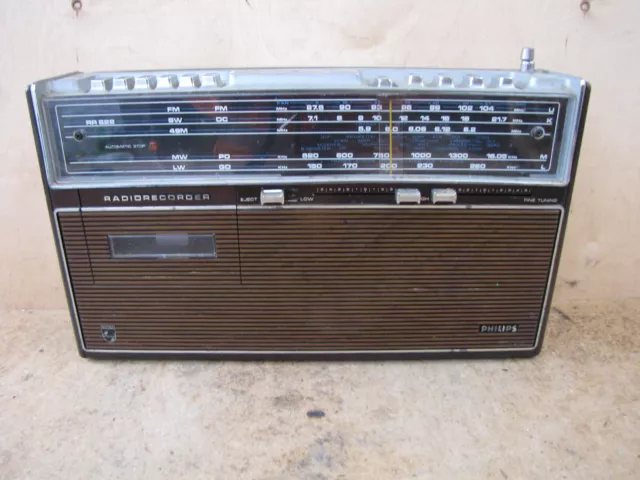 Philips 22RR622-19 Radiorecorder_Fundzustand. 