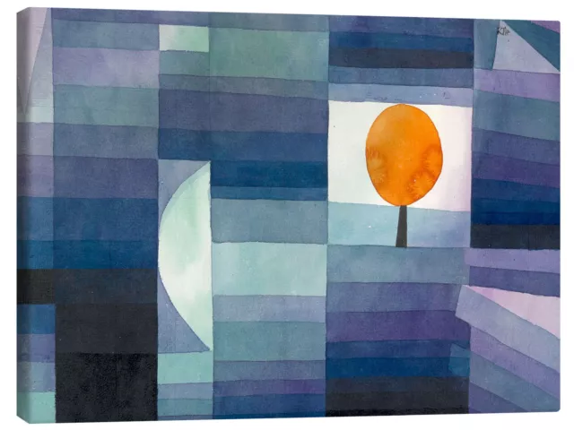 Leinwandbild Der Bote des Herbstes - Paul Klee