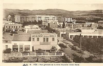 CPA photo morocco fes general view of the city new