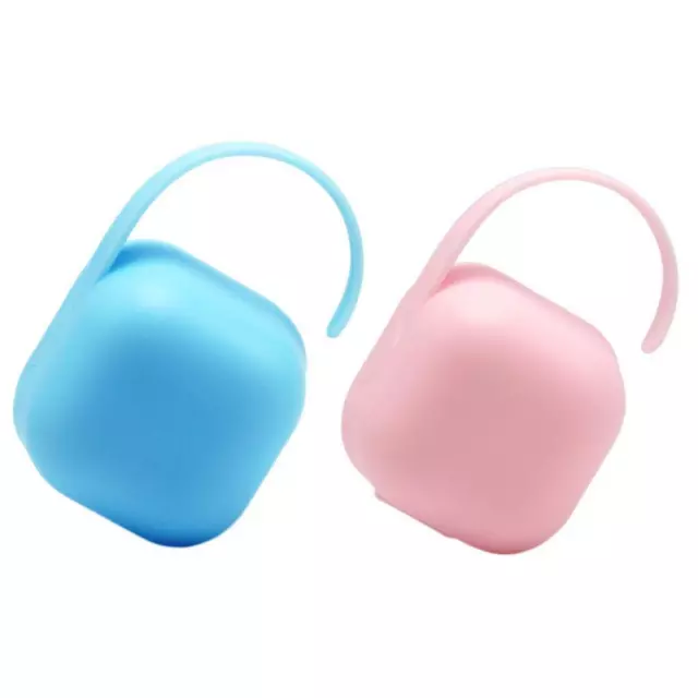 Newborn Baby Travel Soother Pacifier Dummy Storage Case Box Cover Holder