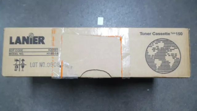 Lanier Fax Toner H195-14 Cassette Type 150 for Ricoh Printers - Unopened