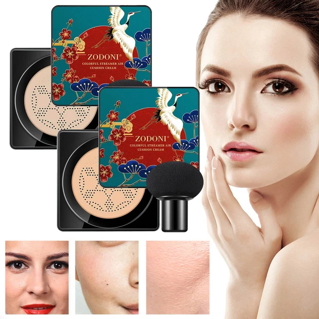 Base hidratante y rejuvenecedora para cabeza de setas crema acolchada al aire ❤