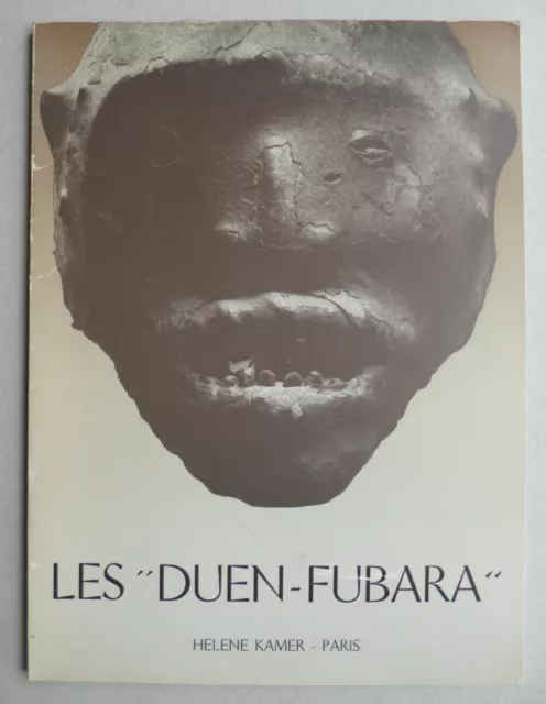 Art Tribal Africain - Tetes Ekoi Boki - Nigeria - Exposition Galerie Kamer 1976