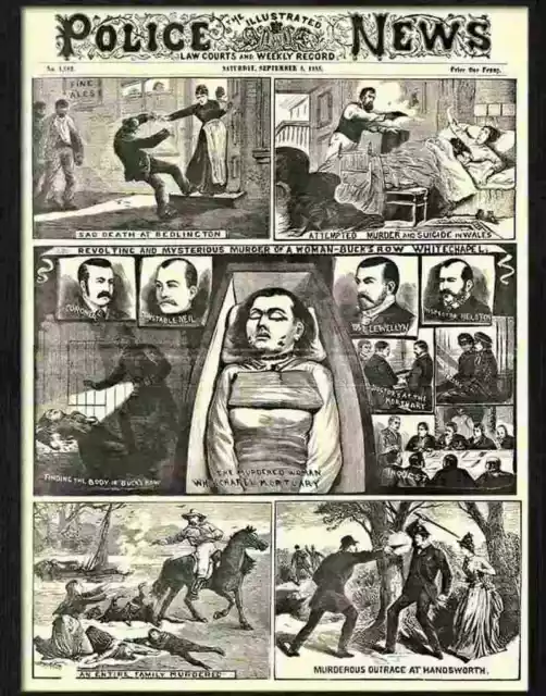 Advert Photo 3 jack the ripper polly nichols illustrated police news 8th septem