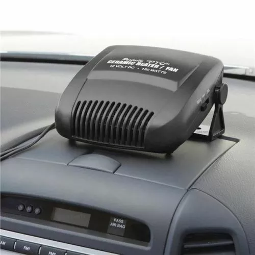 12v Ceramic Car Auto Heater Defroster 2in1 Hot & Cool Fan Van Dual Setting