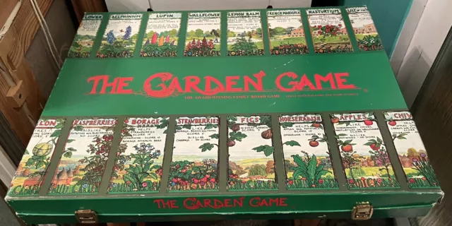 The Garden Game Board Game Award Winning Vintage Sarah Ponsonby 1984 Deluxe Ed