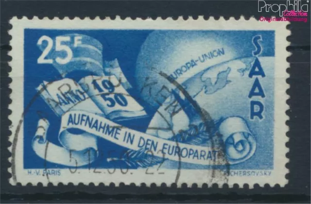 Briefmarken Saarland 1950 Mi 297 gestempelt(9500365