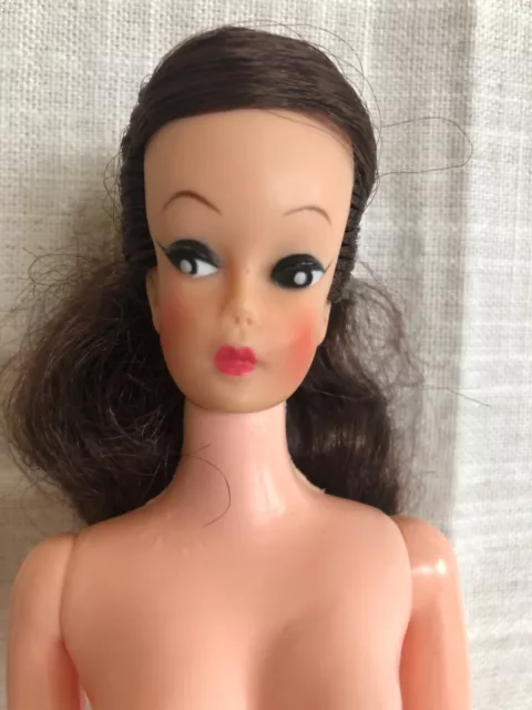 Vintage 1960’s Barbie Bild Lilli Clone Uneeda Wendy Brunette Swirl Ponytail Doll