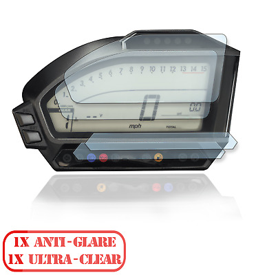 1 x Ultra Clear SP SC82 2020 1 x Anti-reflet Lot de 2 films de protection d'écran pour compteur de vitesse Honda CBR1000RR 