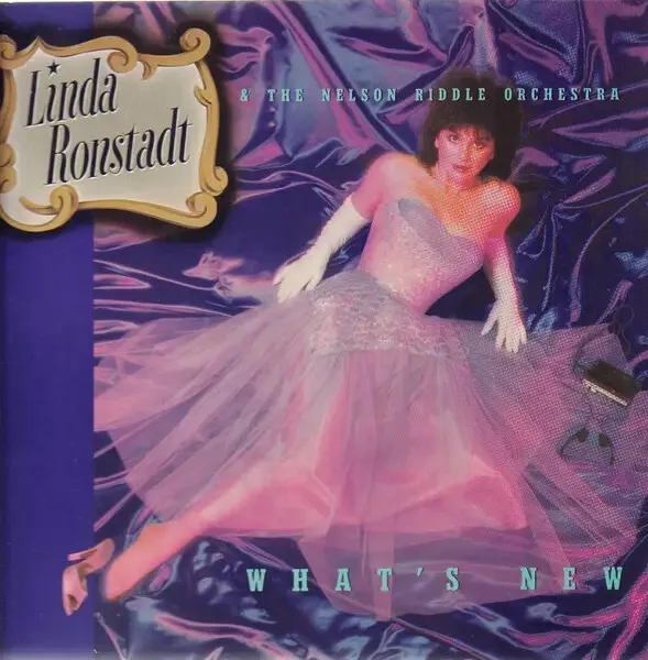 LP Linda Ronstadt & Nelson Riddle And His Orchestra Whats New ITALIAN PRESSING