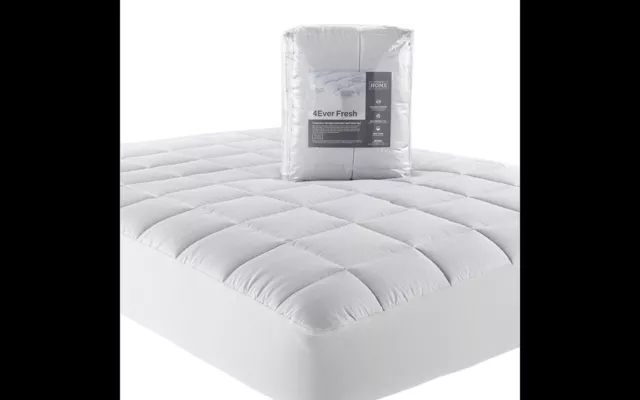 JCPenney Home 270905 4Ever Fresh Charcoal Infused Mattress Pad Gray 2