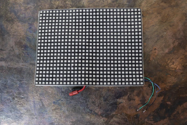 RGB LED matrix 22 x 30, flexible, 23 x 30 cm