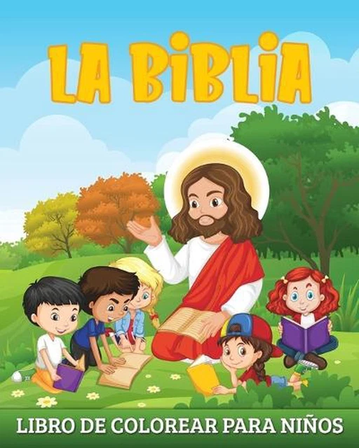 LA BIBLIA LIBRO de Colorear para Nios: 49 ilustraciones del Antiguo y ...