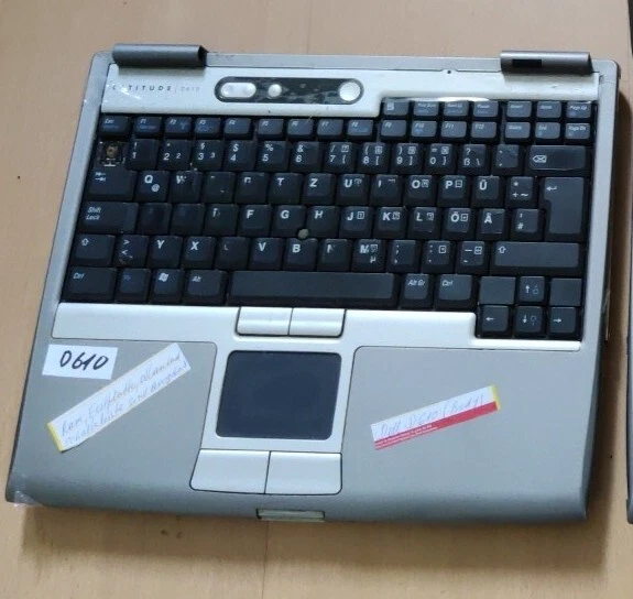 Ersatzteil Dell Latitude D610, ohne Display & Gehäuse, RAM, HDD für Bastler