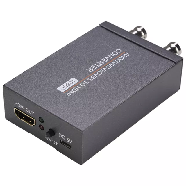 TVI/CVI/AHD to HDMI Converter Adapter720P/1080P/4MP/5MP/8MP BNC Video Converter